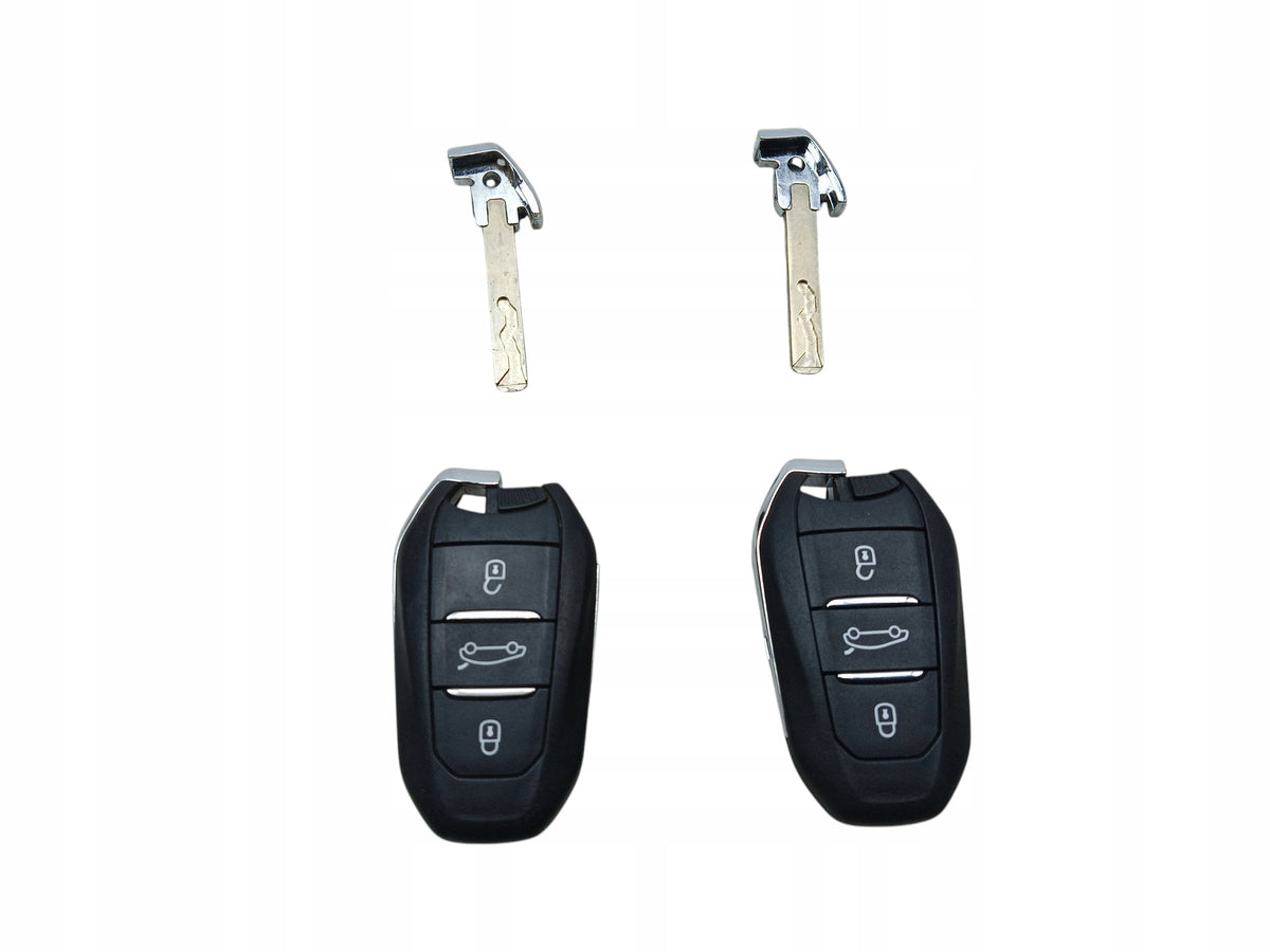 2X KEY REMOTE CONTROL INSERT PEUGEOT 508 II (2018-2023) 98105588ZD