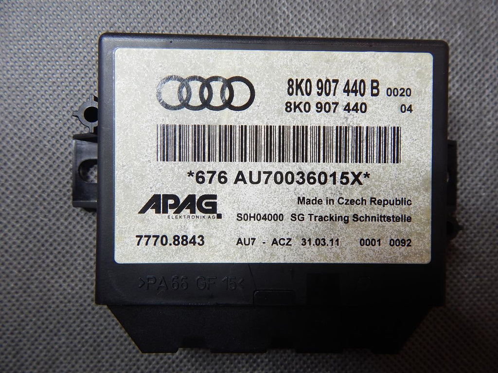 A5 8T LOCATION SYSTEM DRIVER 8K0907440B