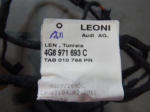 A7 4G UPHOLSTERY INSTALLATION LEFT REAR 4G8971693C