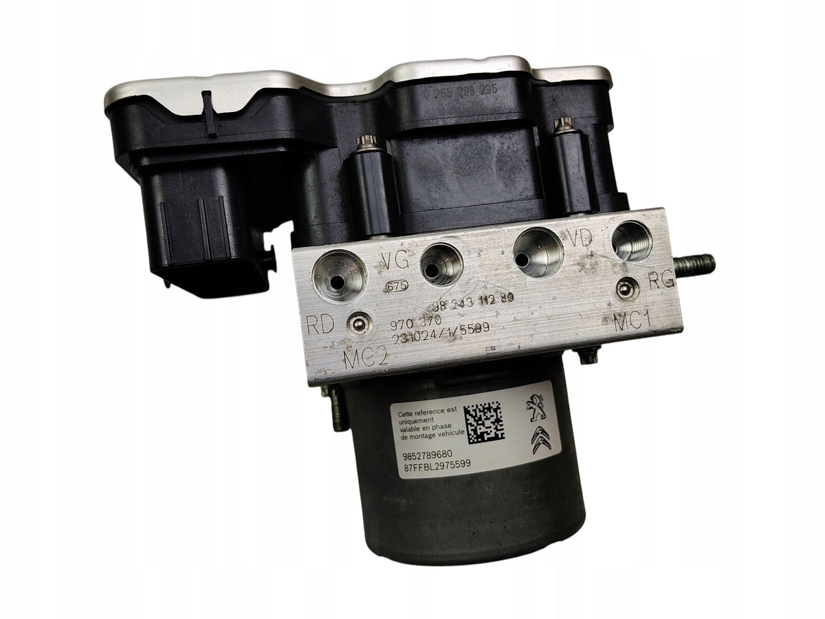 ABS PUMP OPEL COMBO E BERLINGO IV 9852789680 0265956557 9824311280