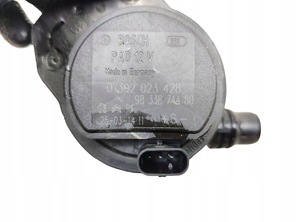 ADDITIONAL WATER PUMP JEEP AVENGER (2022-) 54 kWh 156KM 9833874480