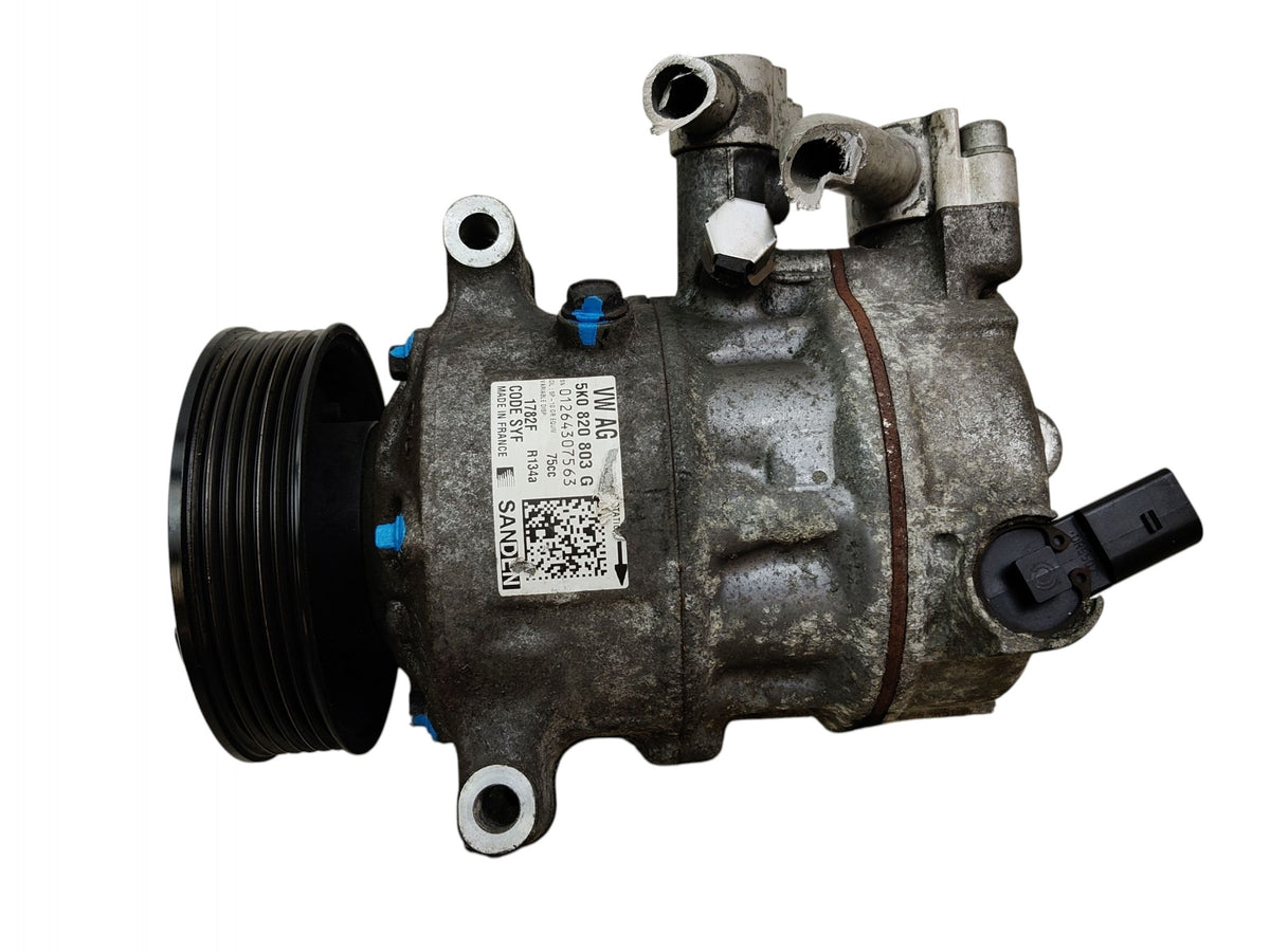 AIR CONDITIONING COMPRESSOR AUDI Q3 AND 8U A3 8P A1 8X SKODA VW 2.0 TDI 5K0820803G