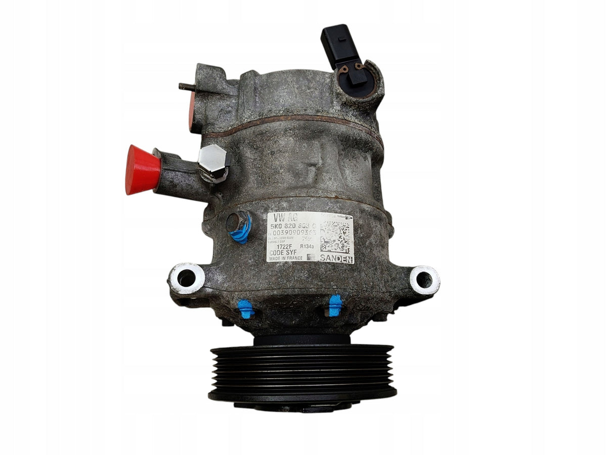 AIR CONDITIONING COMPRESSOR AUDI Q3 AND 8U OCTAVIA III GOLF VI 2.0 TDI 5K0820803G