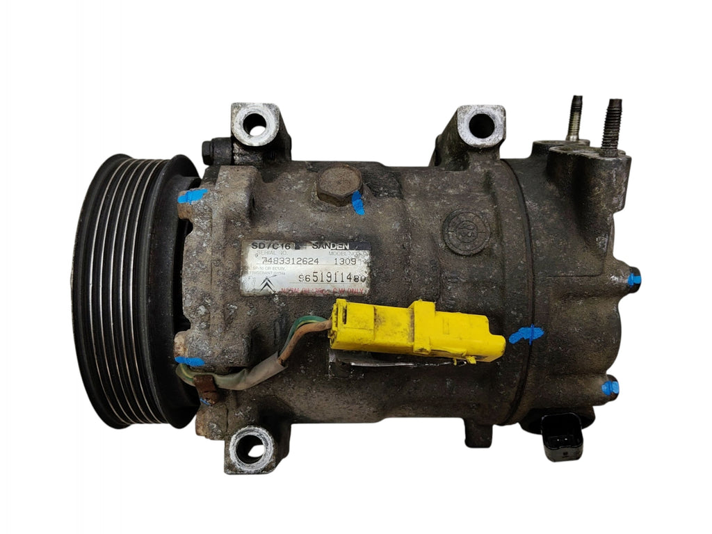 AIR CONDITIONING COMPRESSOR CITROEN C4 PICASSO AND BERLINGO II B9 9651911480