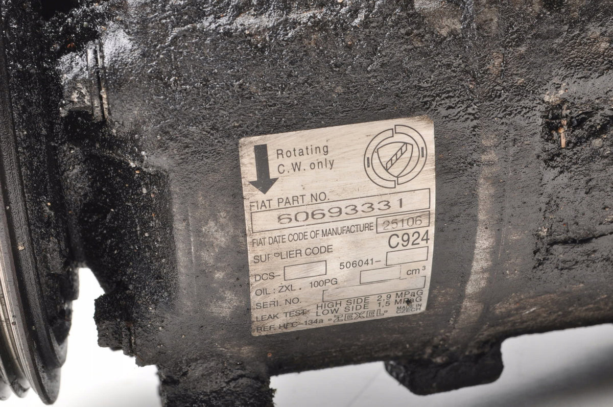 AIR CONDITIONING COMPRESSOR CROMA II ALFA ROMEO 159 1.9 JTDM 60693331