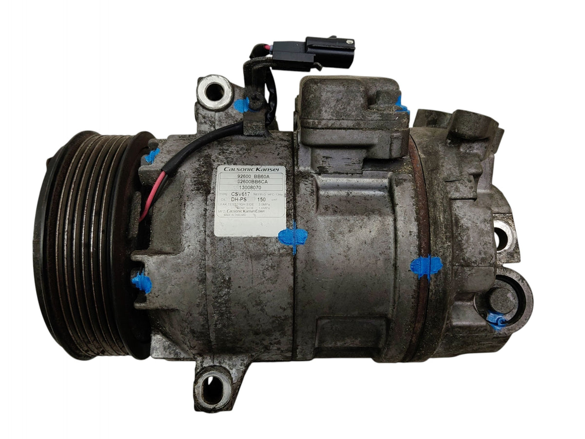 AIR CONDITIONING COMPRESSOR NISSAN QASHQAI+2 J10 X-TRAIL T31 1.6 DCI 92600BB60A