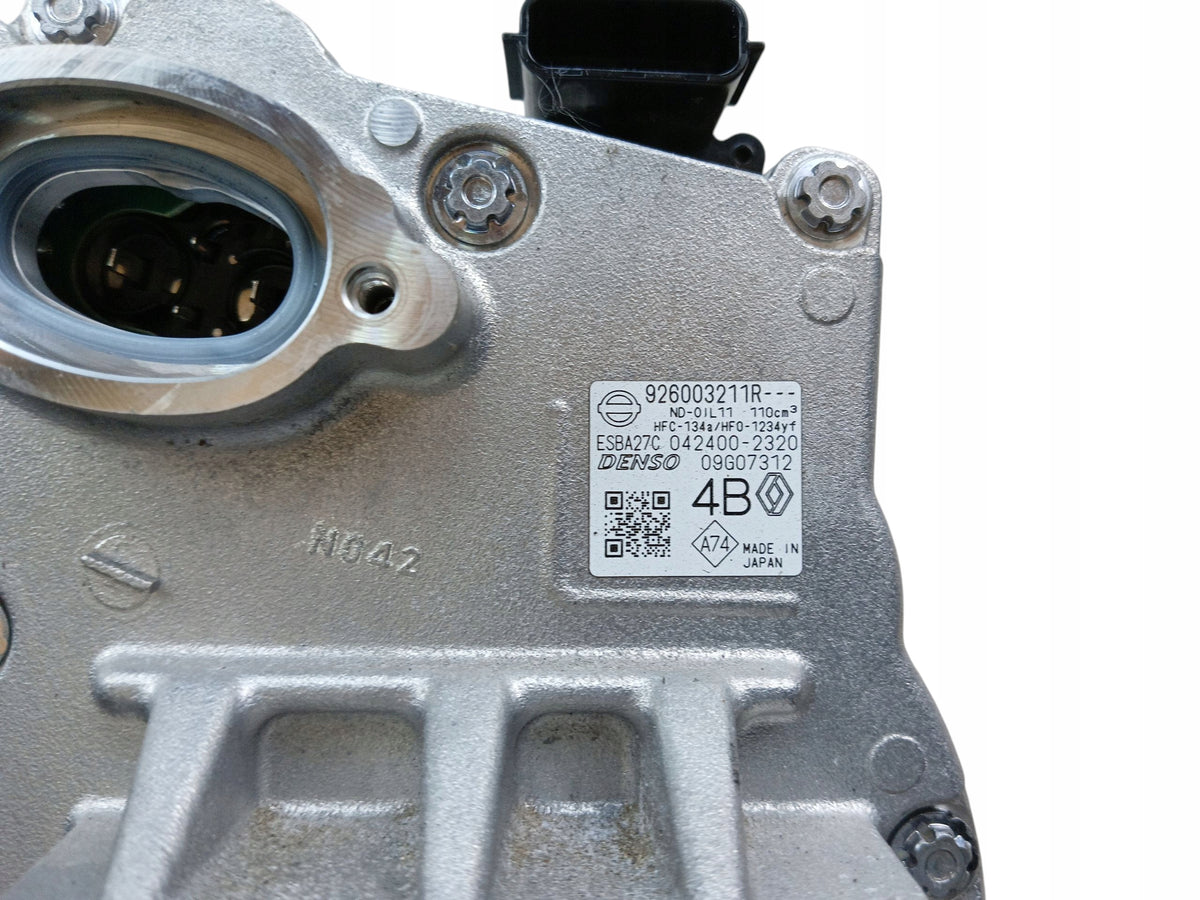 AIR CONDITIONING COMPRESSOR RENAULT CAPTUR II CLIO V ARKANA E-TECH 926003211R