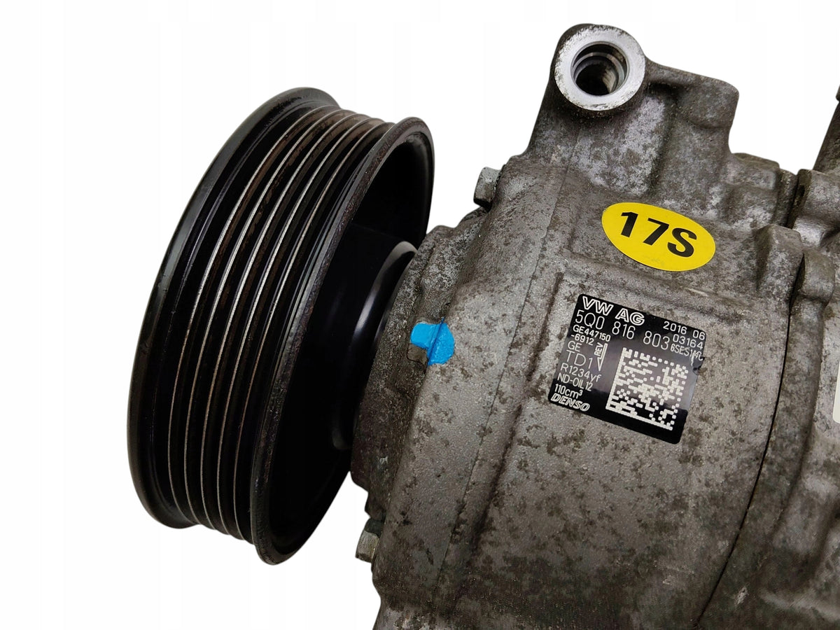 AIR CONDITIONING COMPRESSOR SEAT LEON III FABIA III OCTAVIA III 5Q0816803