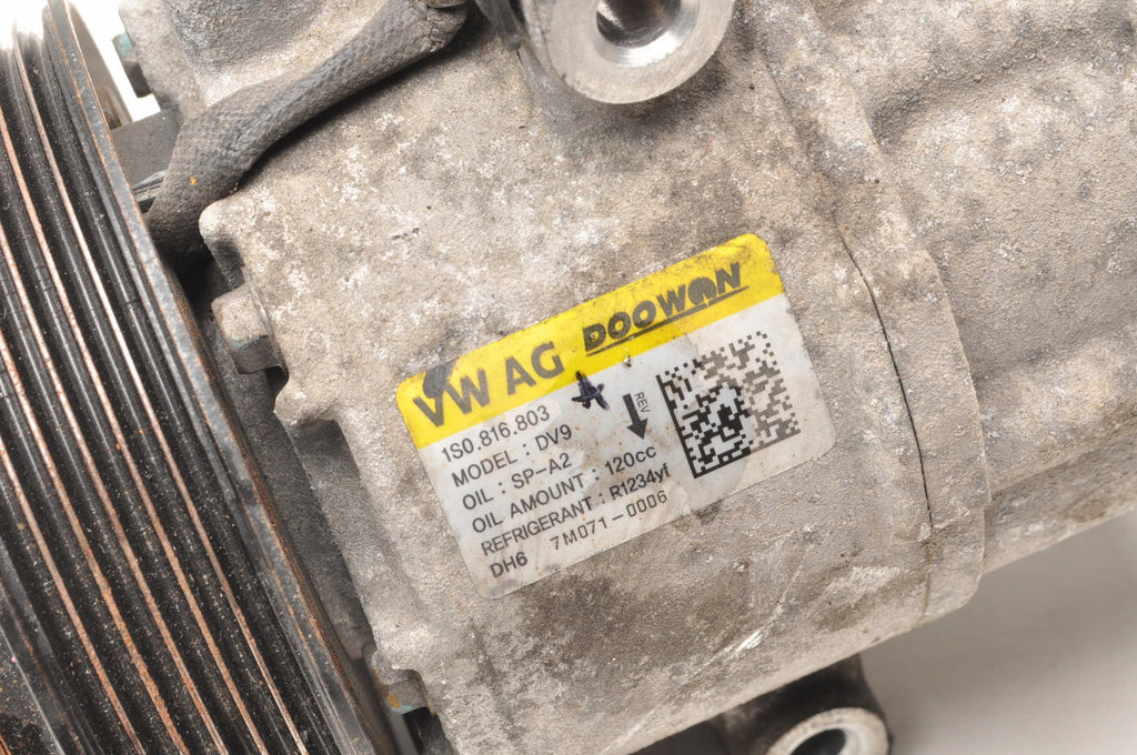 AIR CONDITIONING COMPRESSOR SKODA CITIGO SEAT MII VW UP 1.0 TSI 90KM 1S0816803