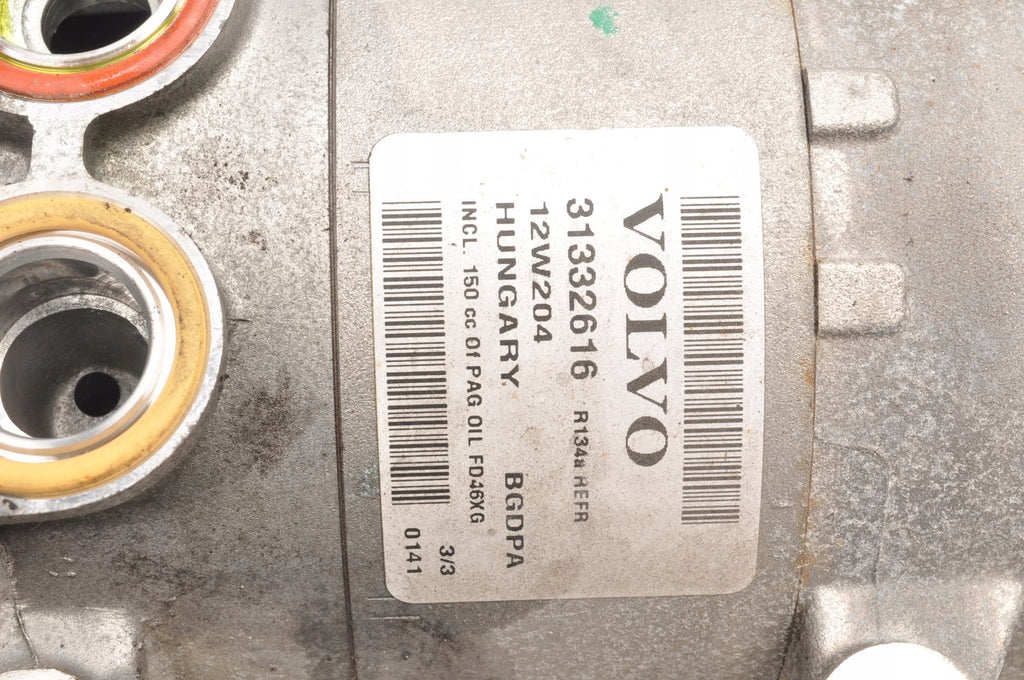 AIR CONDITIONING COMPRESSOR VOLVO S60 II V60 AND V40 II V70 III S80 II 1.6 T4