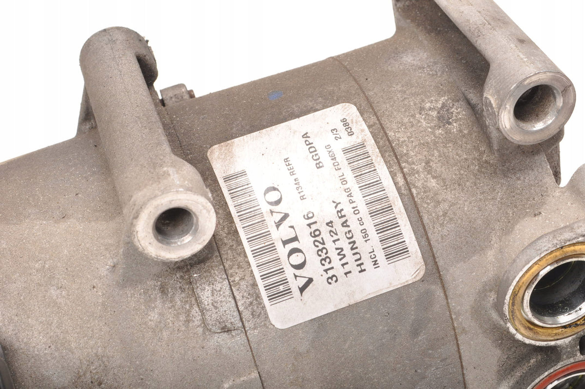 AIR CONDITIONING COMPRESSOR VOLVO S60 V60 V40 II V70 III S80 II 1.6 T3 31332616