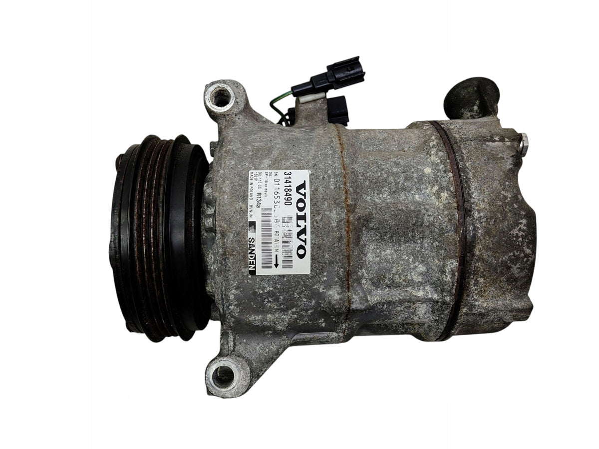 AIR CONDITIONING COMPRESSOR VOLVO XC60 AND S60 II S80 II V60 AND V70 III D5 31418490