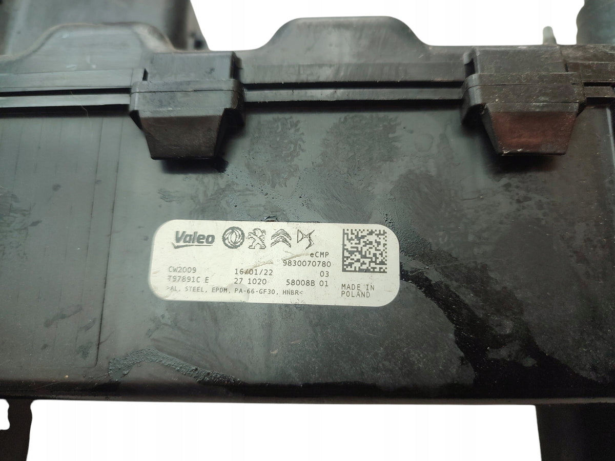 AIR CONDITIONING CONDENSER CITROEN C4 III e-C4 (2020-) 9830070780
