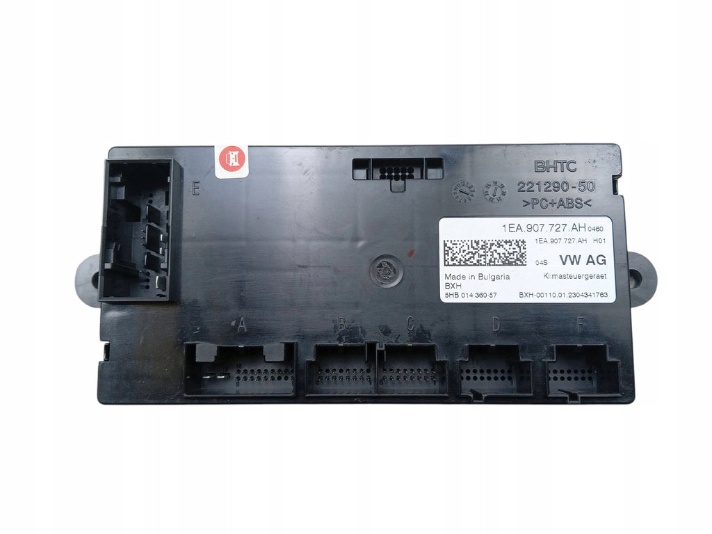 AIR CONDITIONING CONTROLLER MODULE AUDI Q4 E-TRON ENYOQ IV VW ID.5 1EA907727AH