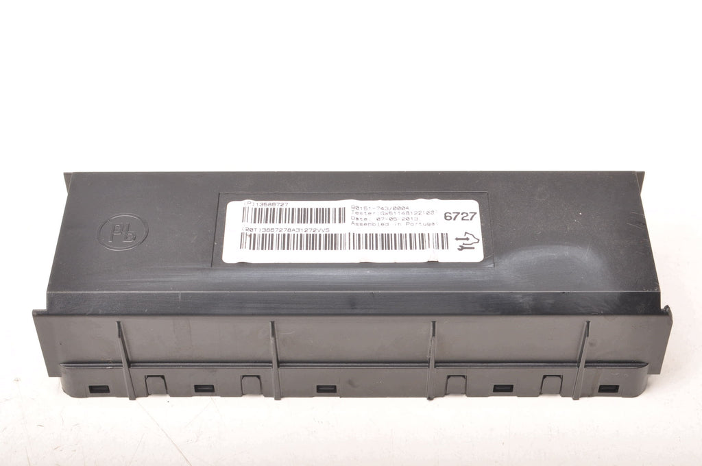 AIR CONDITIONING CONTROLLER OPEL ASTRA J ZAFIRA C 13588727