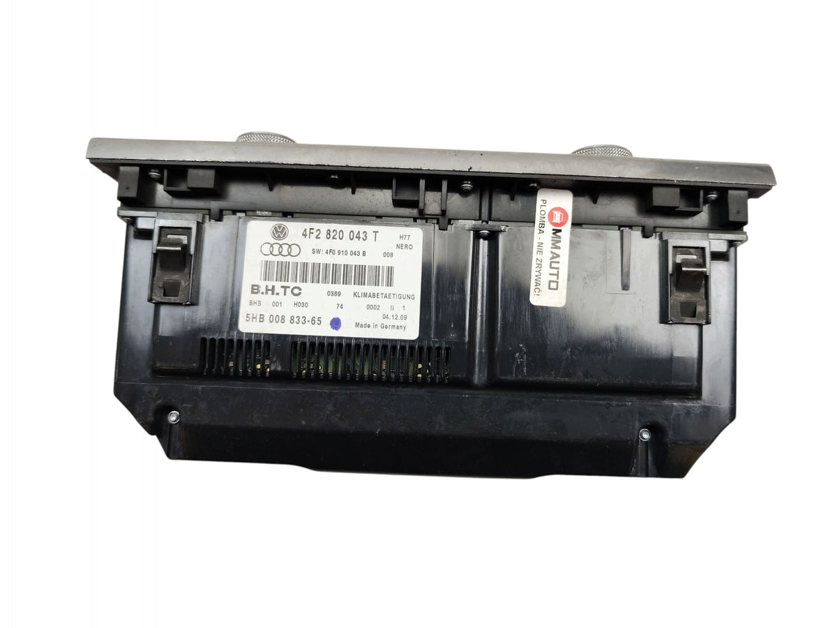 AIR CONDITIONING PANEL AUDI A6 C6 LIFT (08-11) 4F2820043T