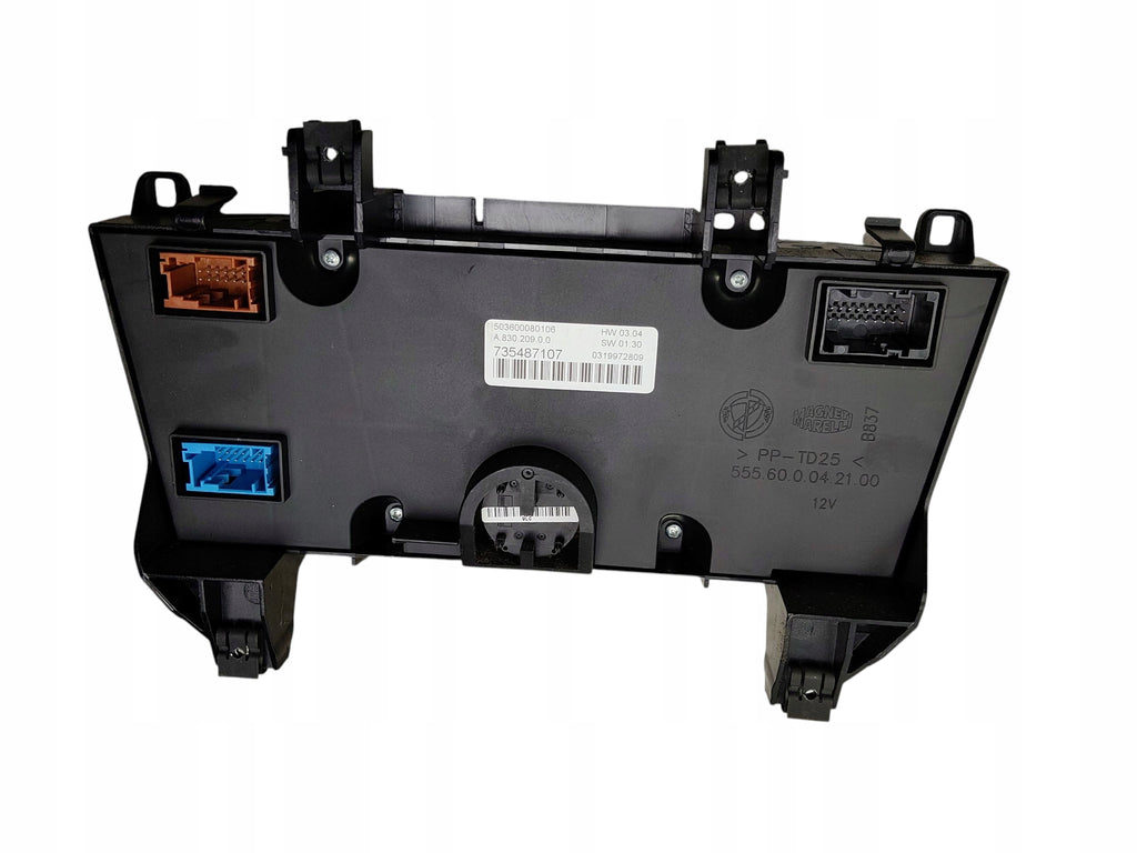 AIR CONDITIONING PANEL CLIMATRONIC LANCIA DELTA III 735487107 EUROPE