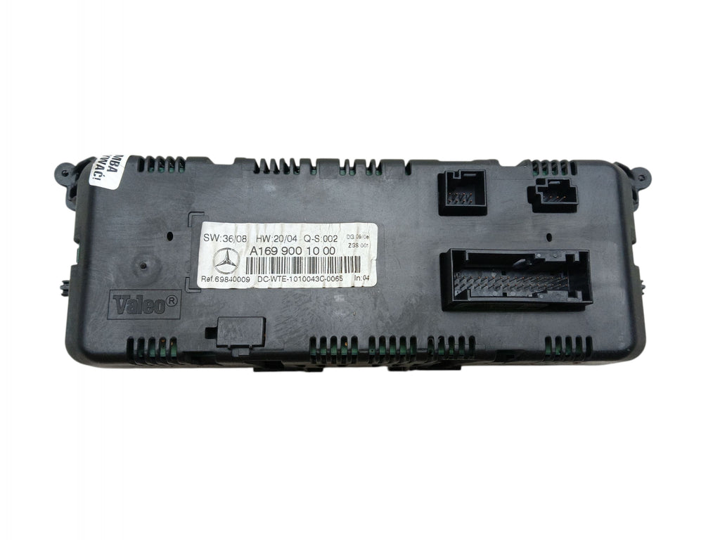 AIR CONDITIONING PANEL CLIMATRONIC MERCEDES A W169 B W245 LIFT A1699001000