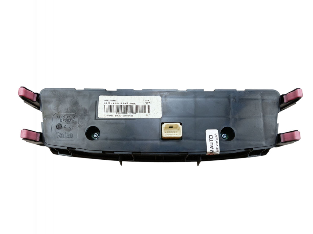 AIR CONDITIONING PANEL CLIMATRONIK TOYOTA AVENSIS T27 55900-05490