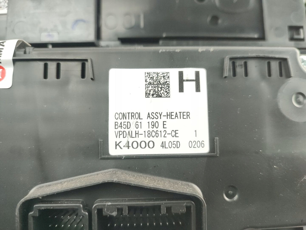 AIR CONDITIONING PANEL MAZDA 3 III BM/BN (2013-2016) B45D61190
