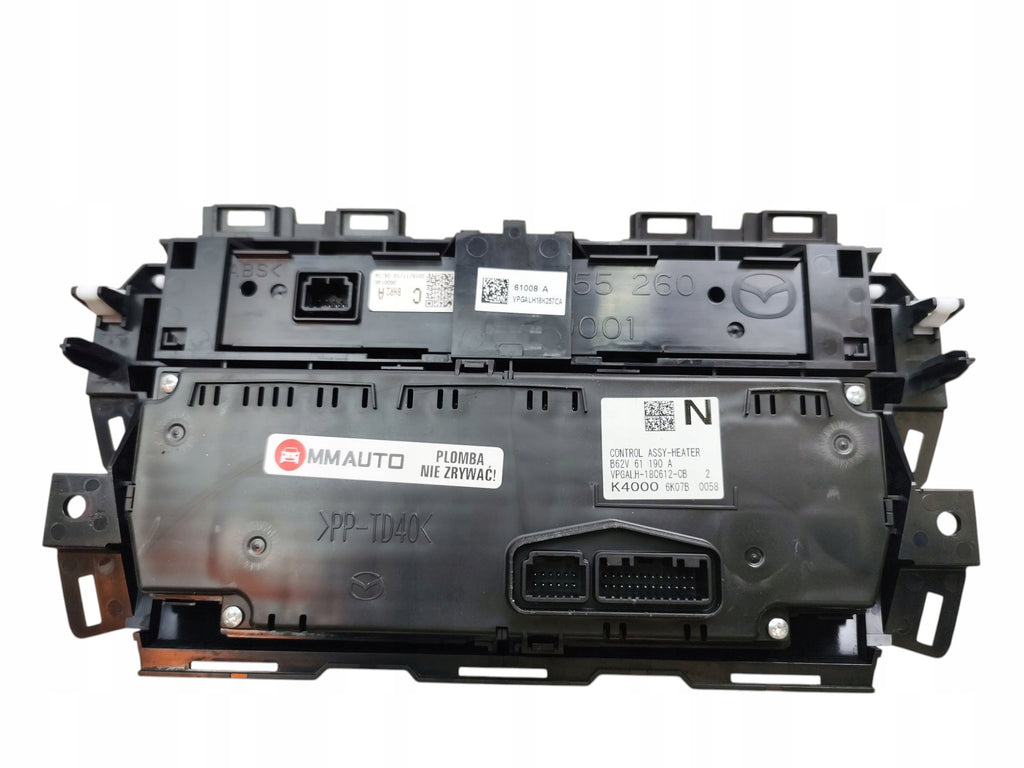 AIR CONDITIONING PANEL MAZDA 3 III BM/BN VPGALH-18C612-CB B62V61190A