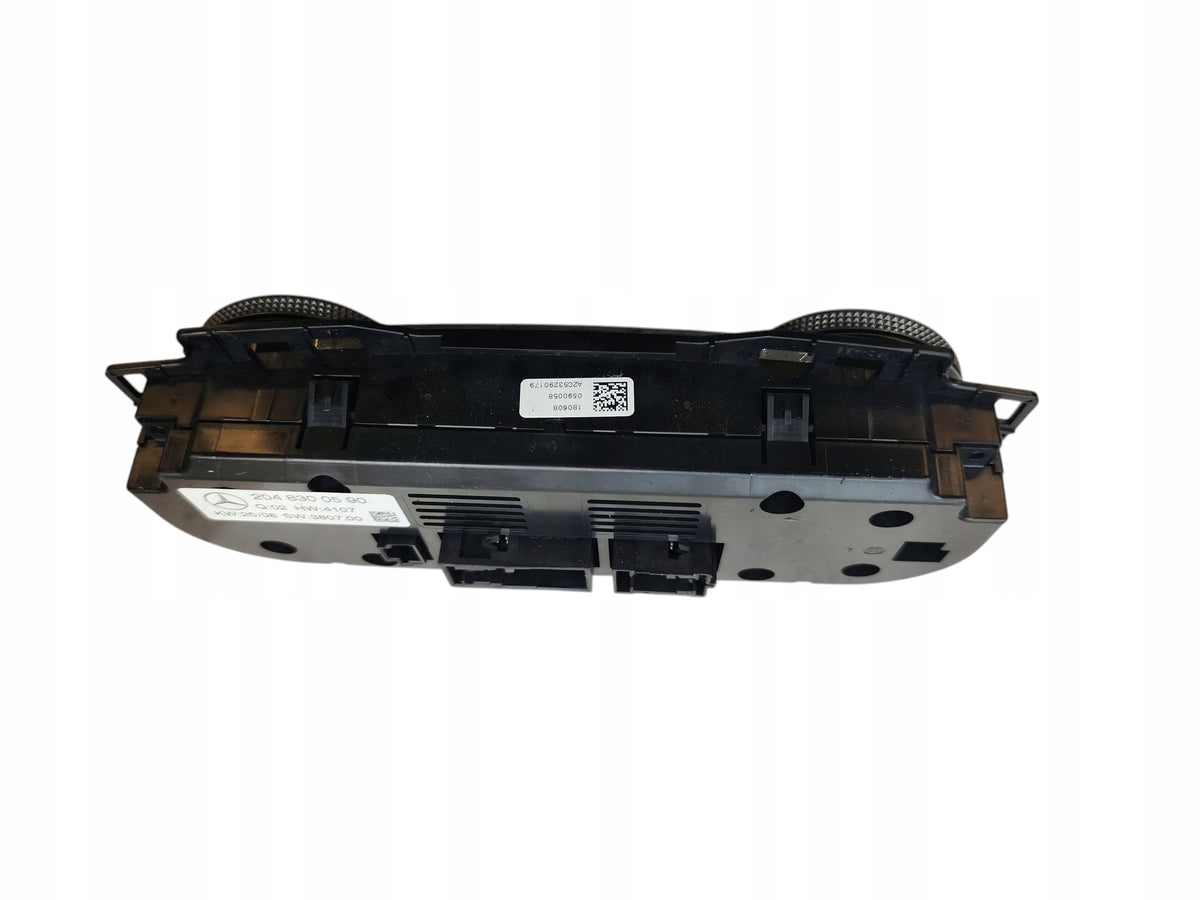 AIR CONDITIONING PANEL MERCEDES C W204 2048300590 EUROPE