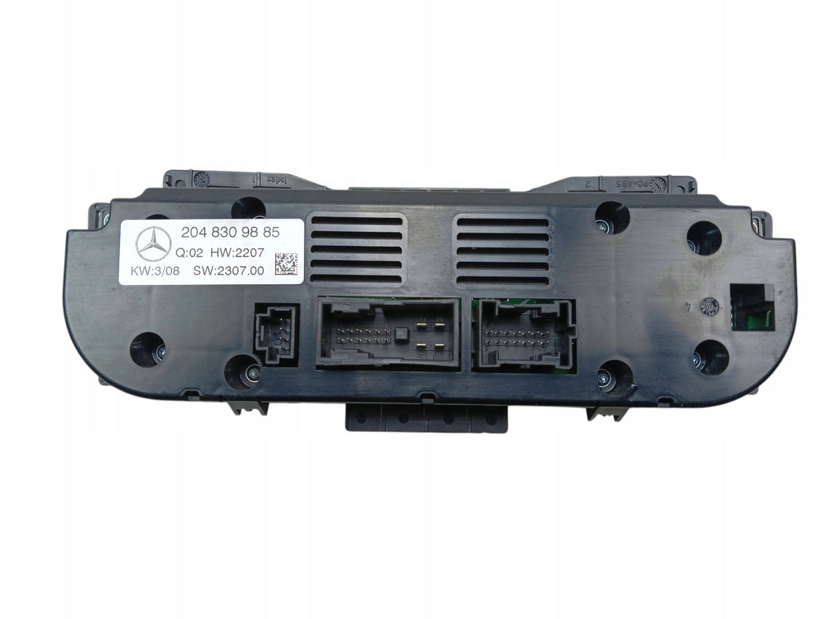 AIR CONDITIONING PANEL MERCEDES C W204 S204 2048309885