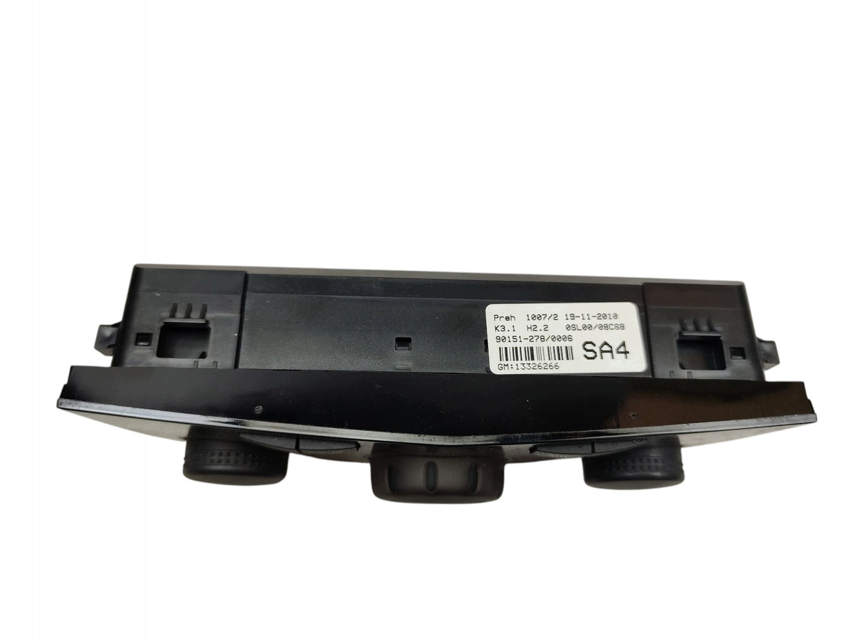 AIR CONDITIONING PANEL OPEL CORSA D OPC 13326266