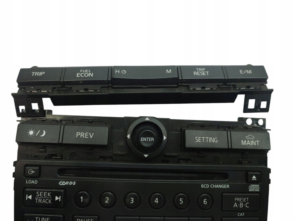 AIR CONDITIONING PANEL RADIO NISSAN MURANO Z50 28395CB805