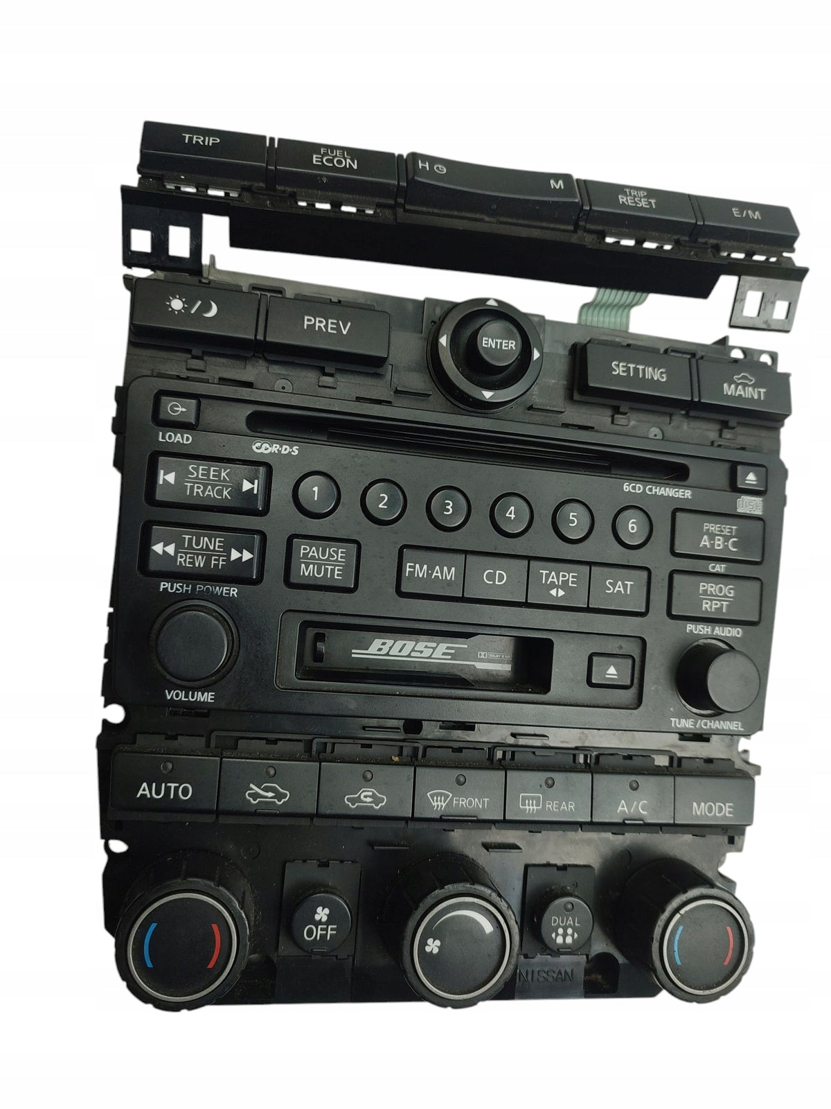 AIR CONDITIONING PANEL RADIO NISSAN MURANO Z50 28395CB805