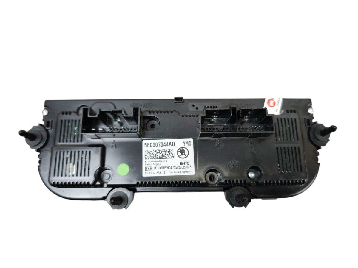 AIR CONDITIONING PANEL SKODA OCTAVIA III 5E0907044AQ
