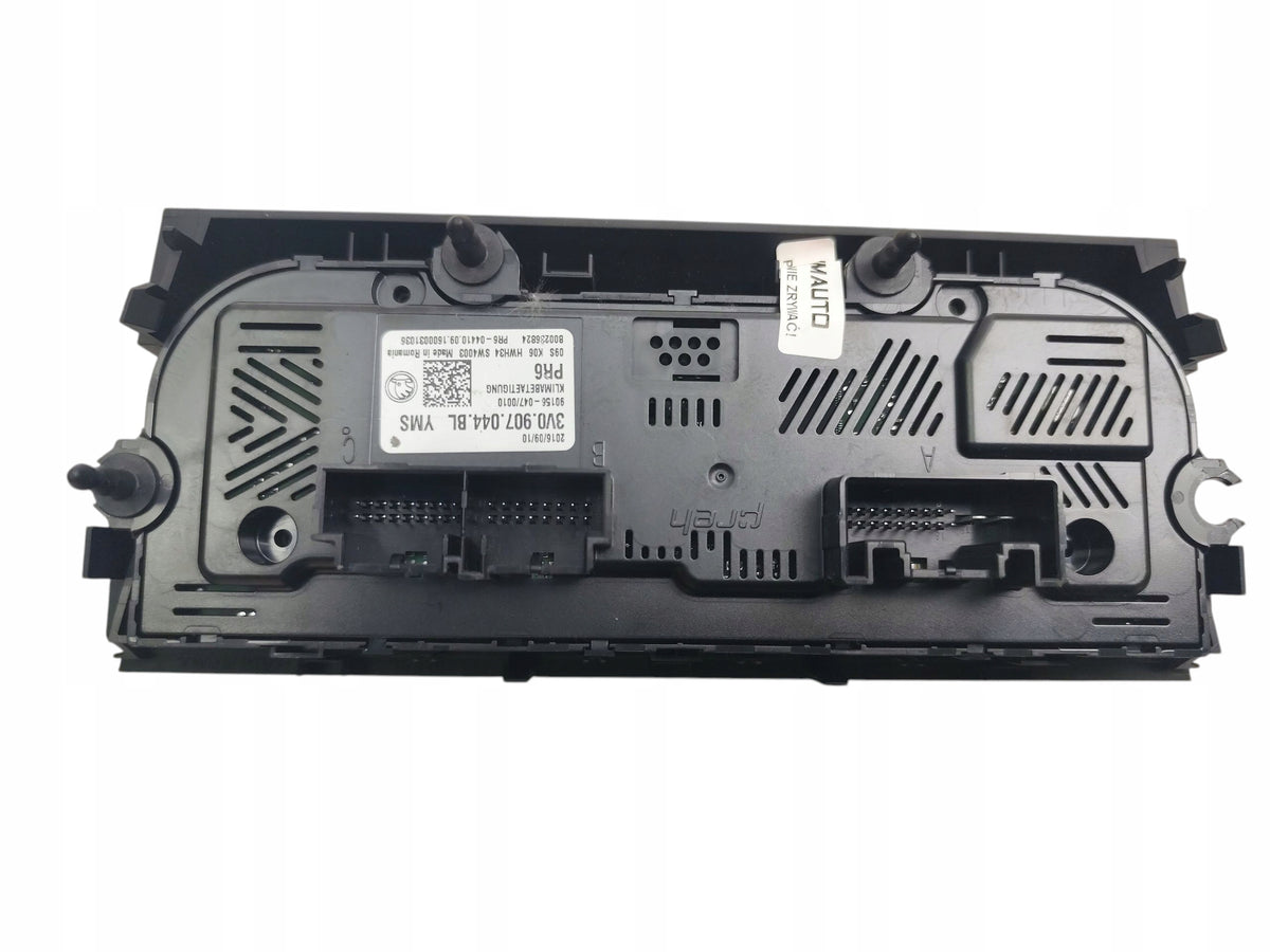 AIR CONDITIONING PANEL SKODA SUPERB III (2015-2019) 3V0907044BL