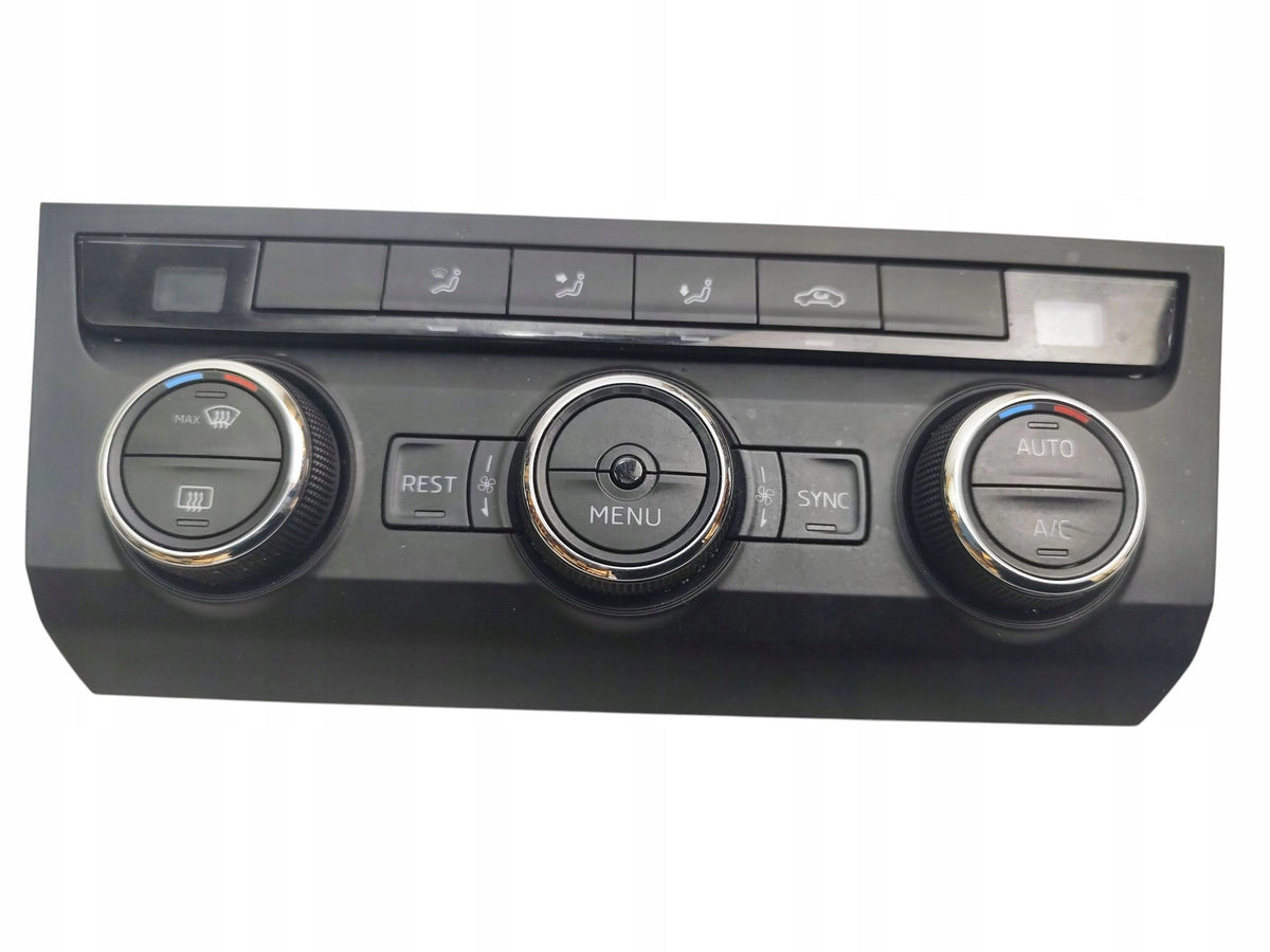 AIR CONDITIONING PANEL SKODA SUPERB III (2015-2019) 3V0907044BL