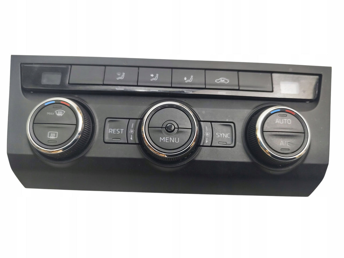 AIR CONDITIONING PANEL SKODA SUPERB III (2015-2019) 3V0907044BL