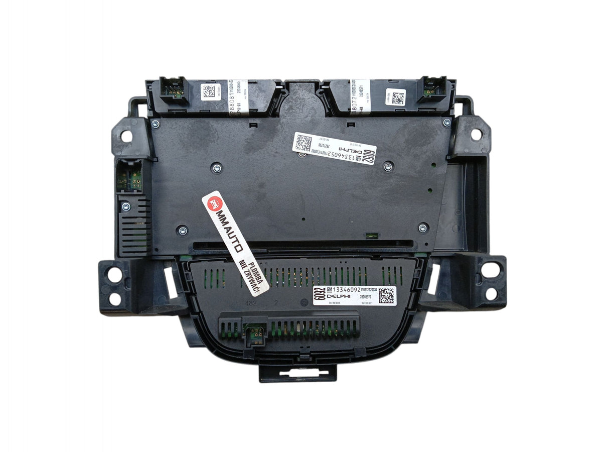 AIR CONDITIONING RADIO PANEL OPEL ASTRA iv J (2009-2012) 13346052 13346092