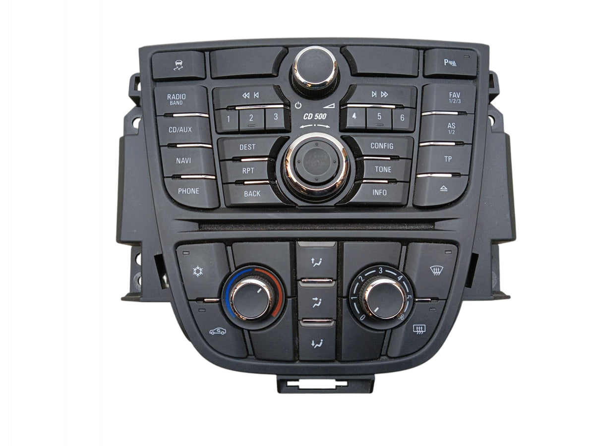 AIR CONDITIONING RADIO PANEL OPEL ASTRA iv J (2009-2012) 13346052 13346092