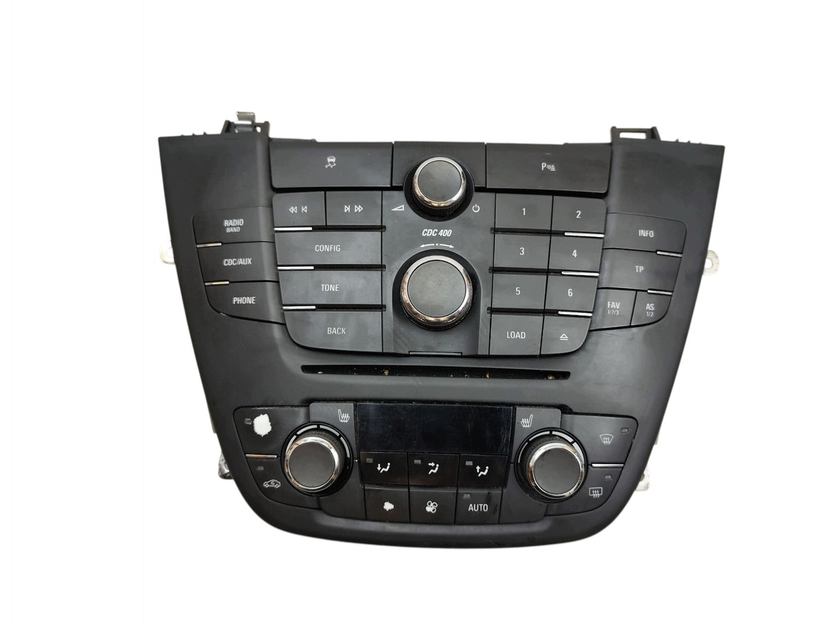 AIR CONDITIONING RADIO PANEL OPEL INSIGNIA A (2008-2013) 13273254 13273102
