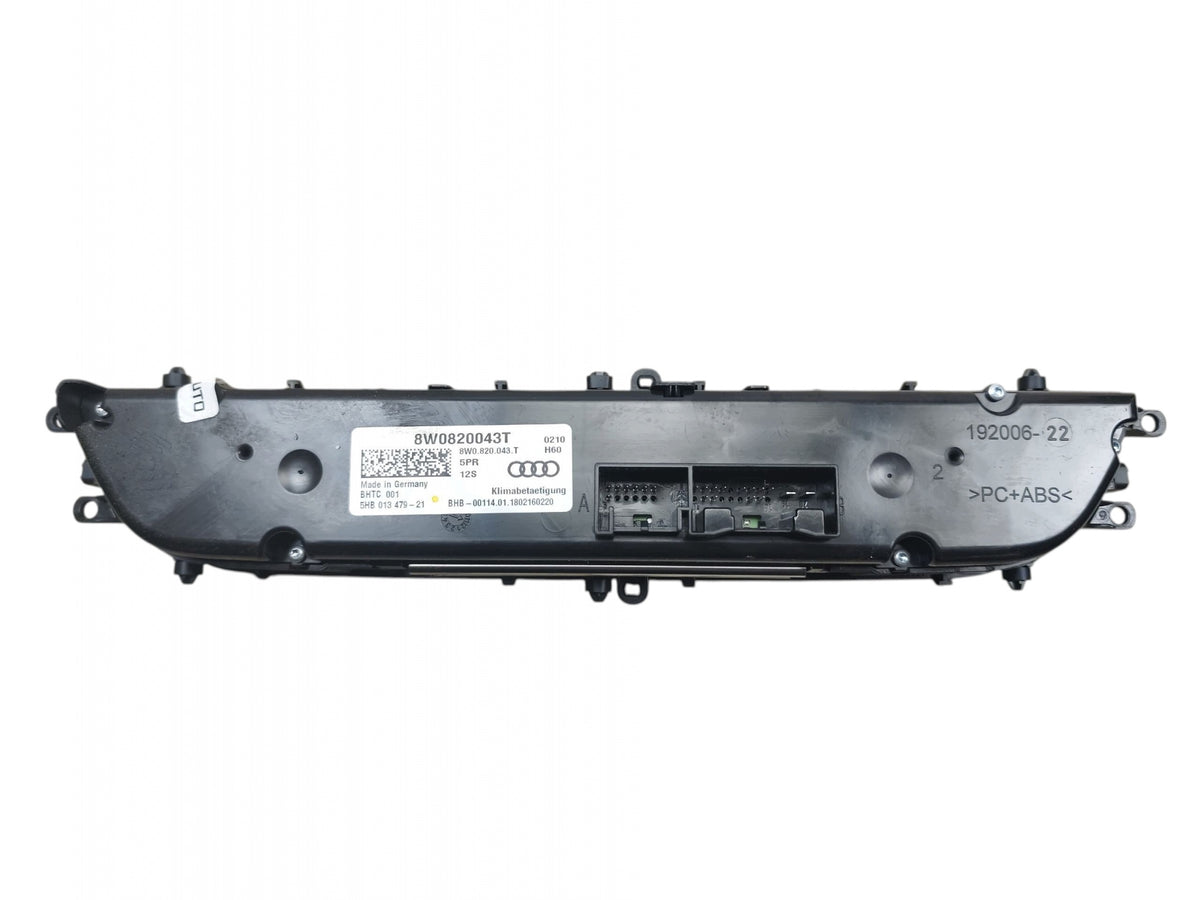 AIR CONDITIONING SUPPLY PANEL AUDI A4 B9 (2015-2019) 8W0820043T