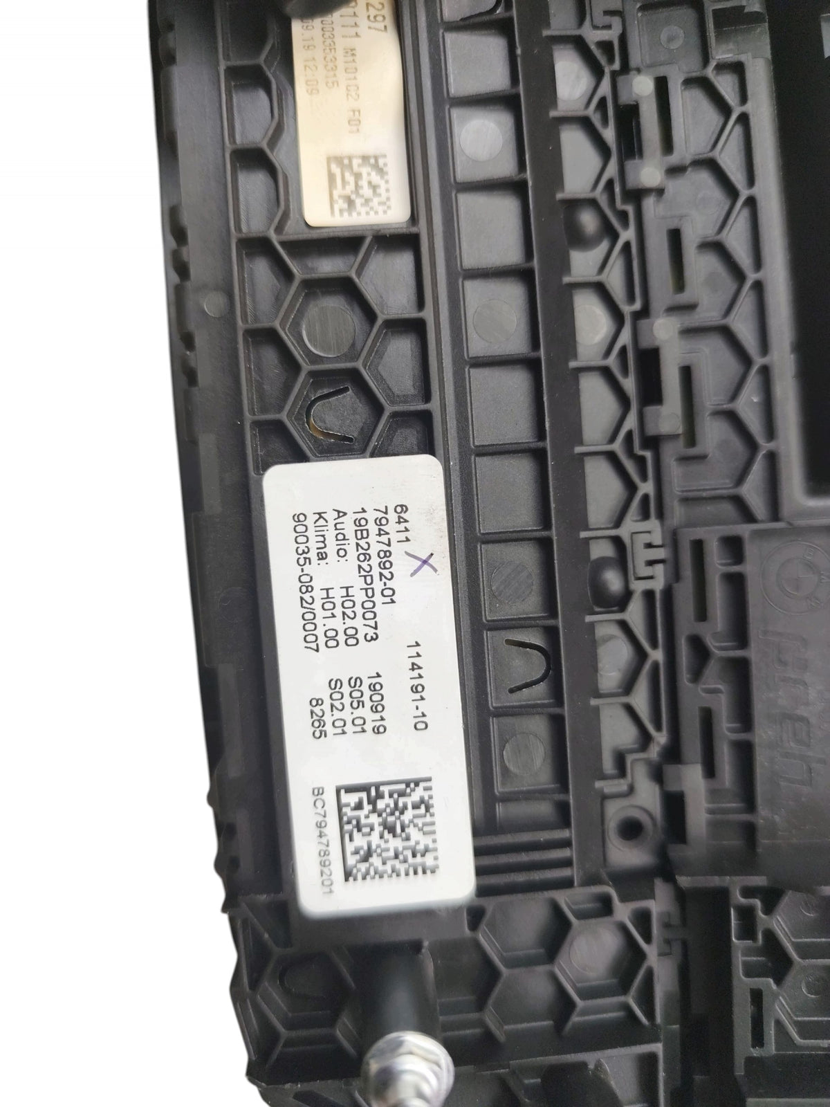 AIR CONDITIONING SUPPLY PANEL BMW G30 G31 G32 (2017-2020) 7947892