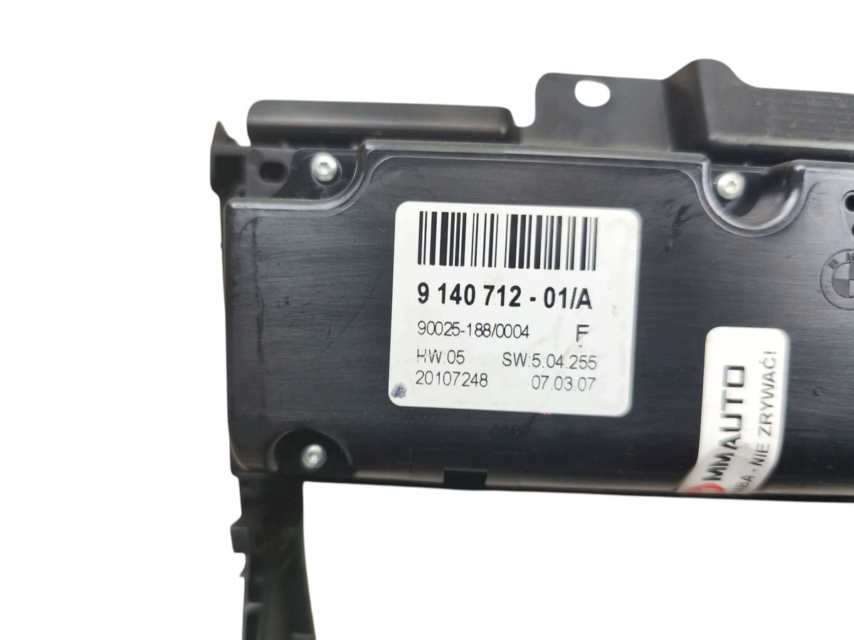 AIR CONDITIONING SUPPLY PANEL BMW X5 E70 (2006-2010) 9140712