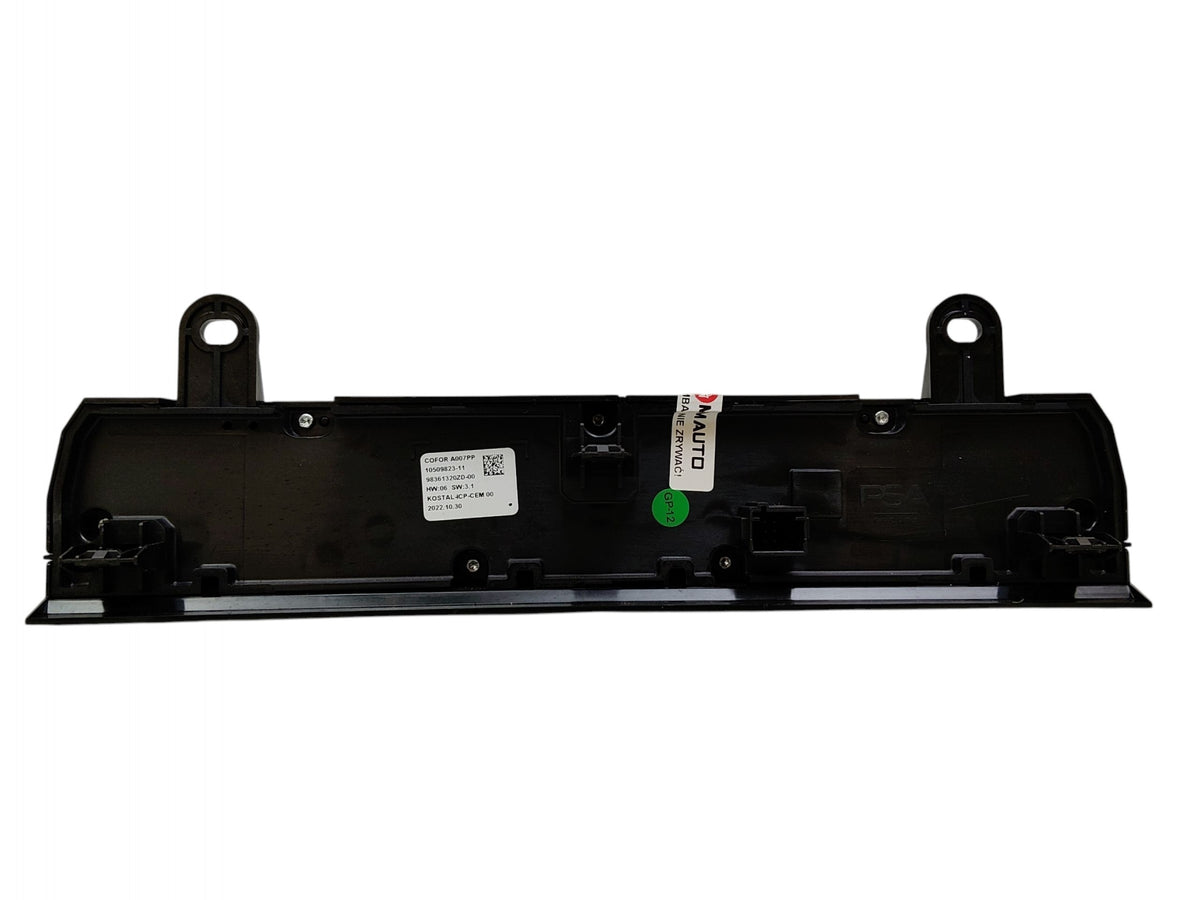 AIR CONDITIONING SUPPLY PANEL CITROEN C5 X (2021-) 98361320ZD EUROPE