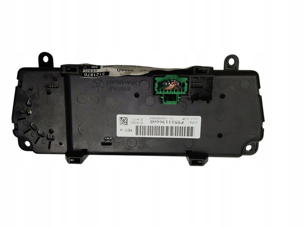 AIR CONDITIONING SUPPLY PANEL JEEP COMPASS I LIFT 2011-2013 P55111966AD EUROPE