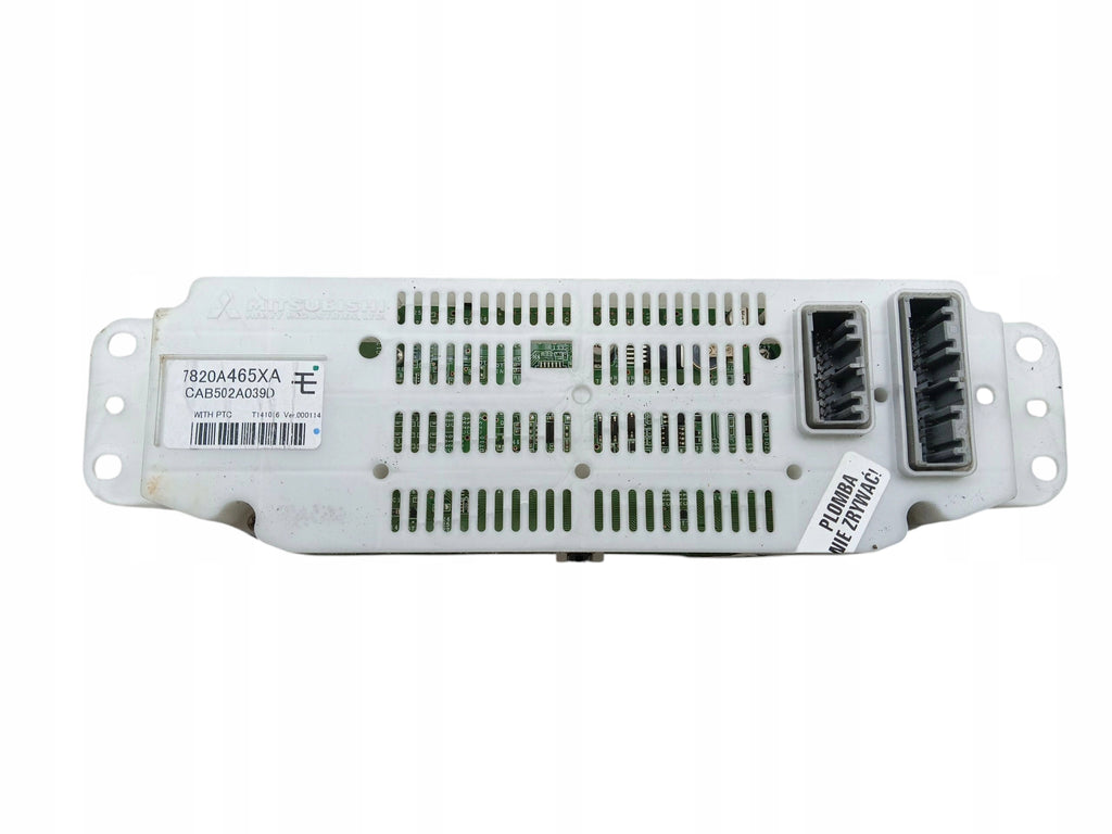 AIR CONDITIONING SUPPLY PANEL MITSUBISHI OUTLANDER III (2012-2015) 7820A465