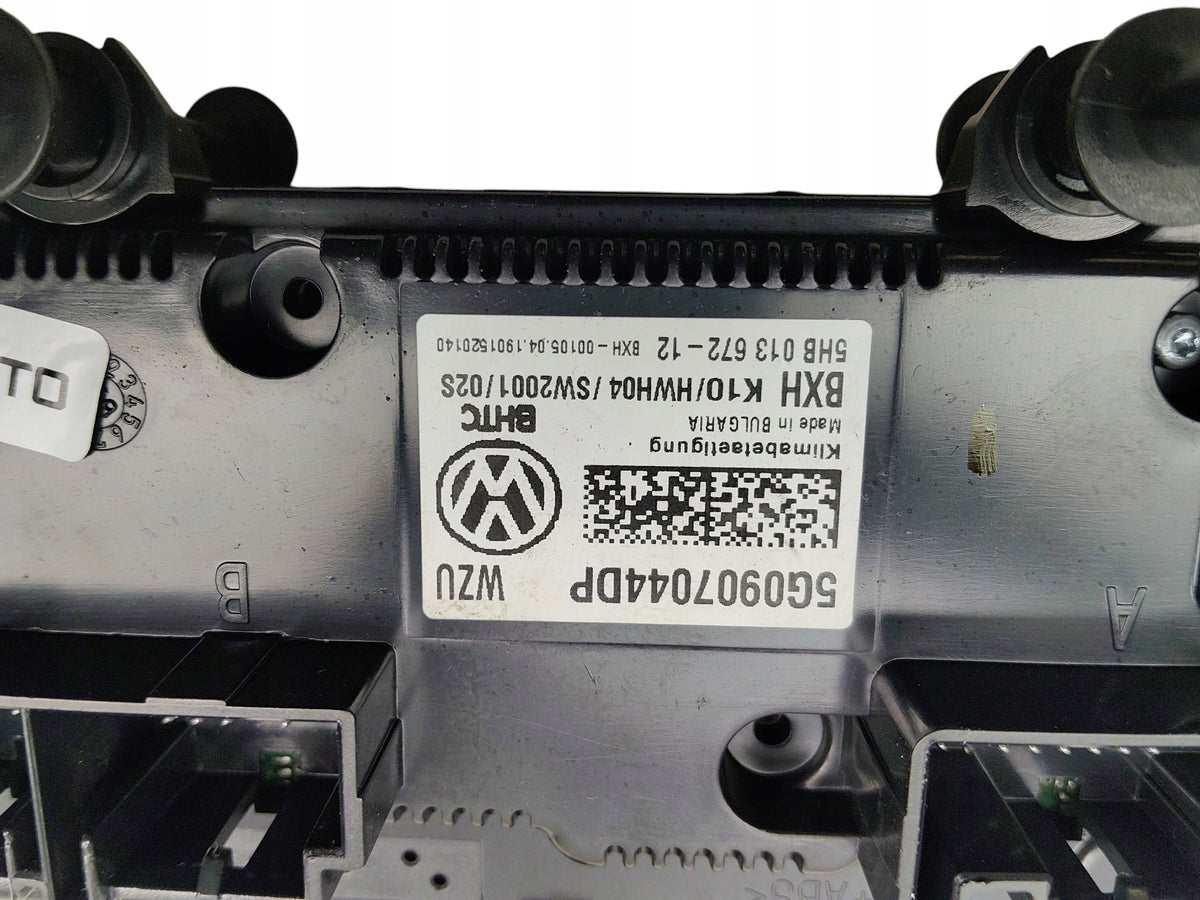 AIR CONDITIONING SUPPLY PANEL VOLKSWAGEN PASSAT B8 ARTEON 5G0907044DP EUROPE