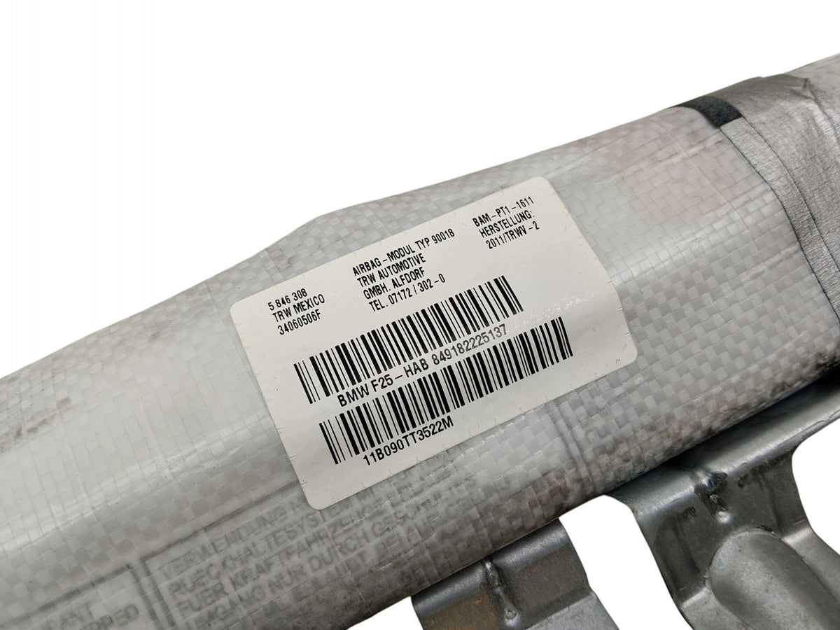 AIRBAG AIR CURTAIN LEFT BMW X3 F25 5846308