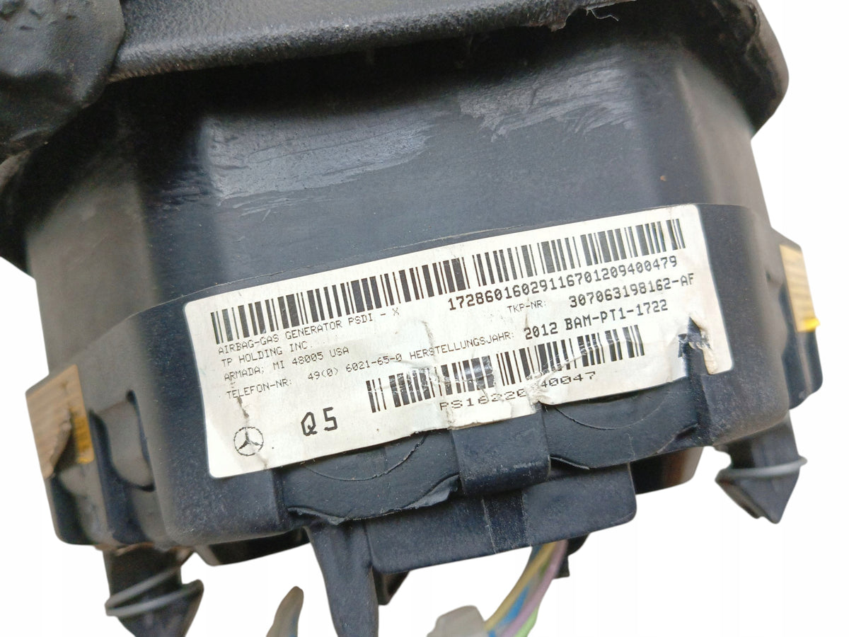 AIRBAG DRIVER CUSHION MERCEDES W212 S212 C207 A207 W204 307063198162