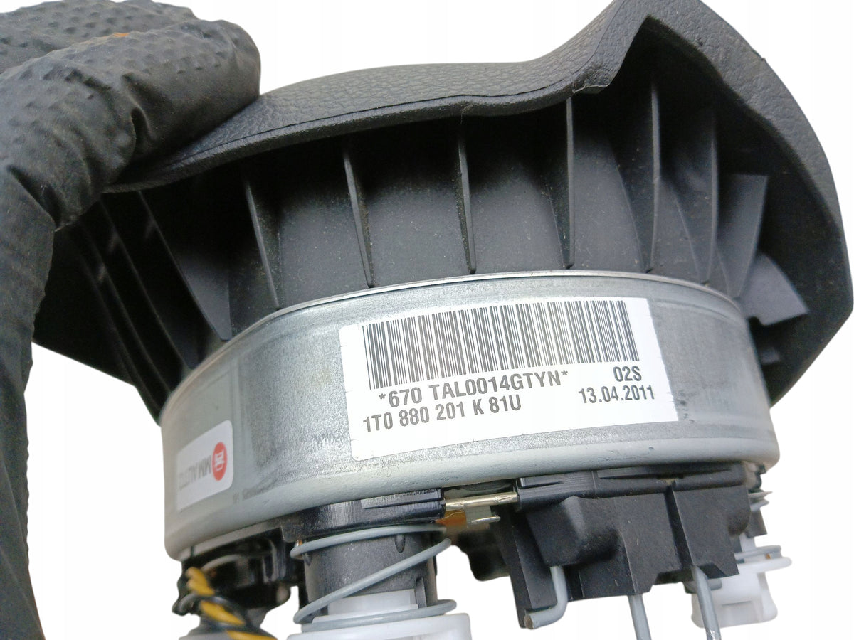AIRBAG DRIVER CUSHION VW TOURAN I 1T LIFT (10-15) 1T0880201K