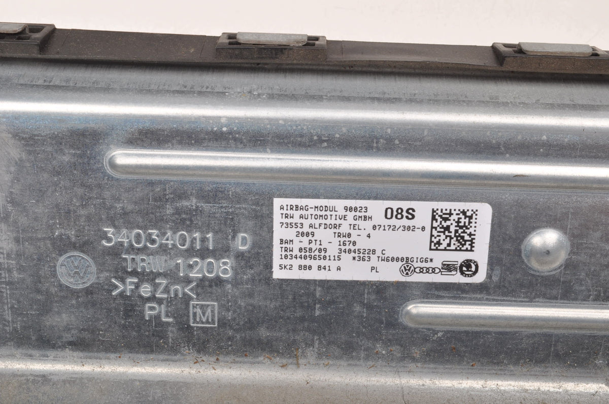 AIRBAG PASSENGER VOLKSWAGEN GOLF VI 5K2880841A