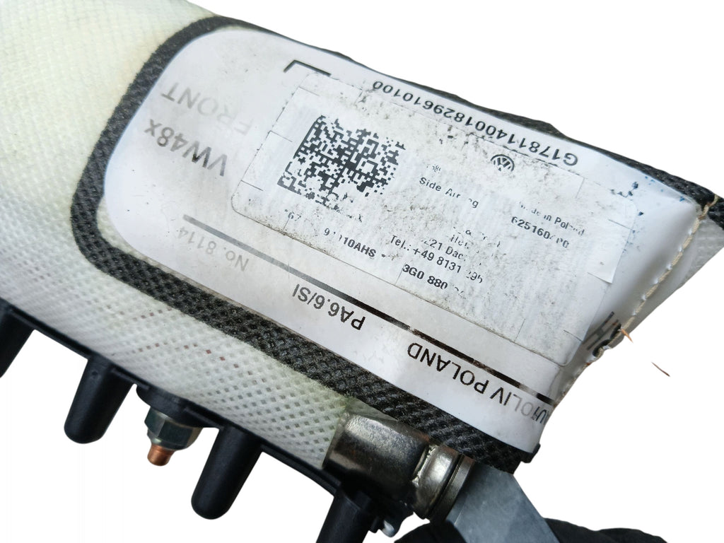 AIRBAG SEAT CUSHION RIGHT VW PASSAT B8 3G0880442D