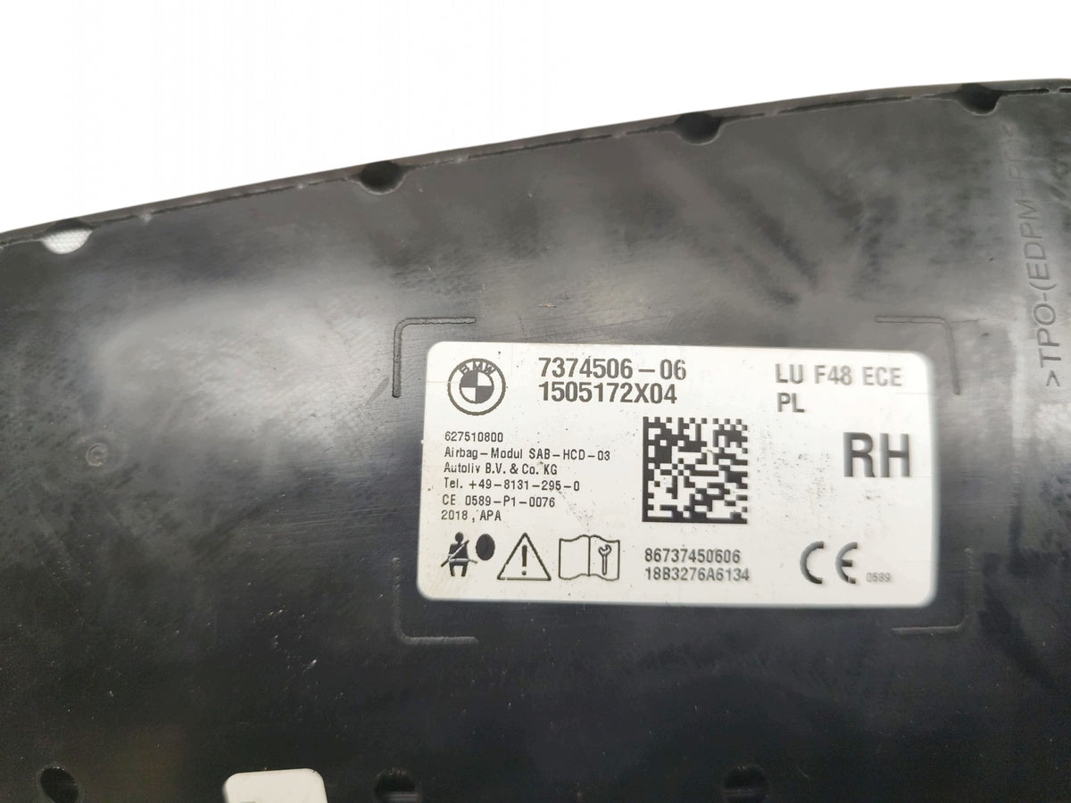 AIRBAG SEAT RIGHT BMW X1 F48 (2015-2019) 7374506